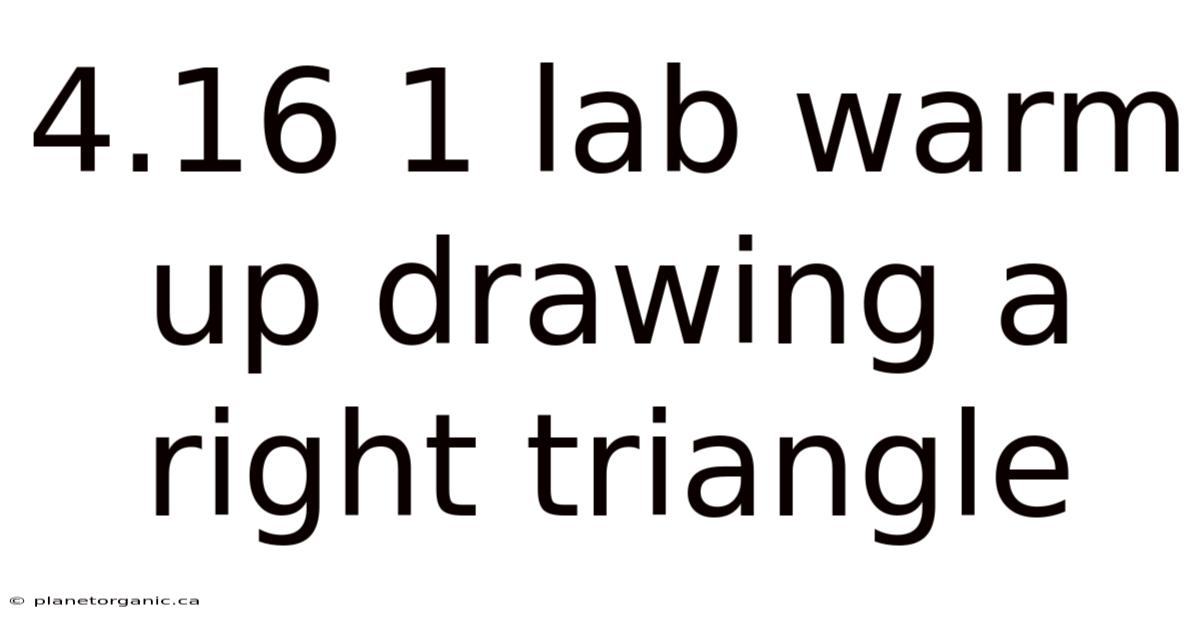 4.16 1 Lab Warm Up Drawing A Right Triangle
