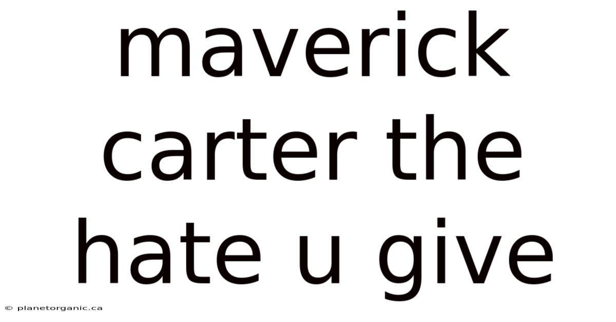 Maverick Carter The Hate U Give